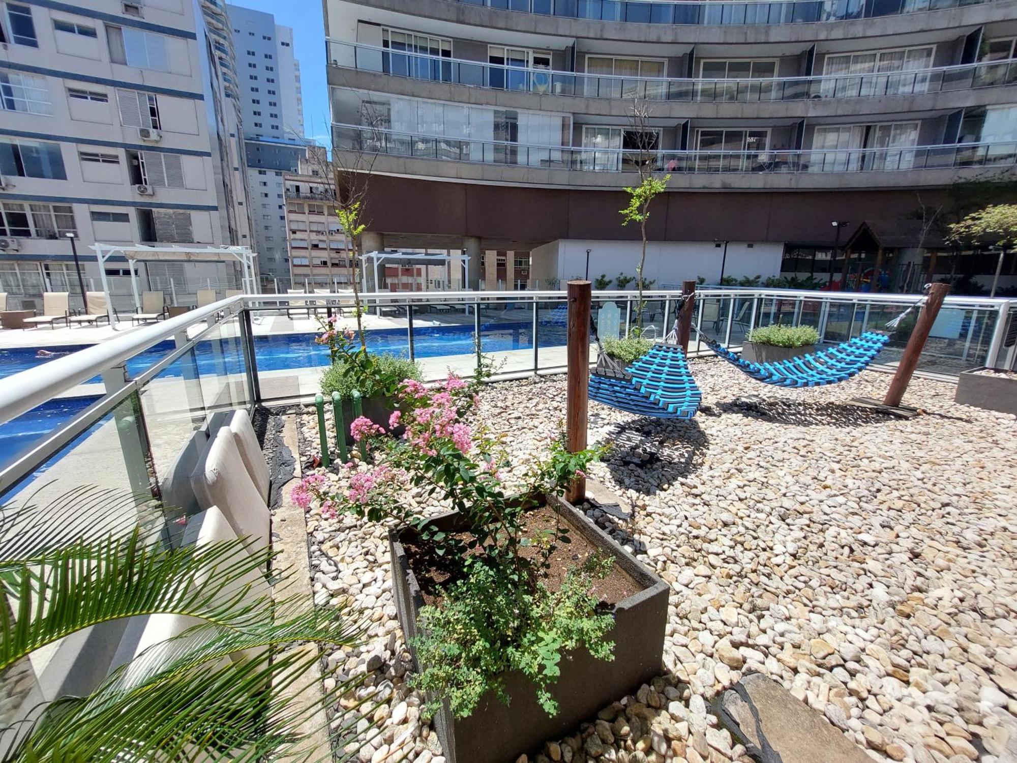 Book Santos - Condominio Unlimited - Apartamento Com Vista Mar E Apartamento Com Vista Piscina Esterno foto
